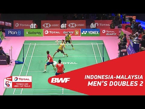 Thomas Cup | MD2 | ALFIAN/ARDIANTO (INA) vs CHIA/TEO (MAS) | BWF 2018