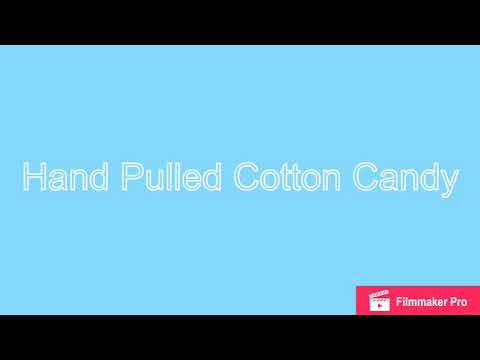 Hand Pulled Cotton Candy/ Dragonsbeard Candy