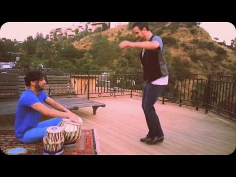 Manuel Guitierrez (Flamenco dance) & Salar Nader (Tabla) Hollywood Hills practice session II