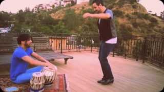 Manuel Guitierrez (Flamenco dance) & Salar Nader (Tabla) Hollywood Hills practice session II