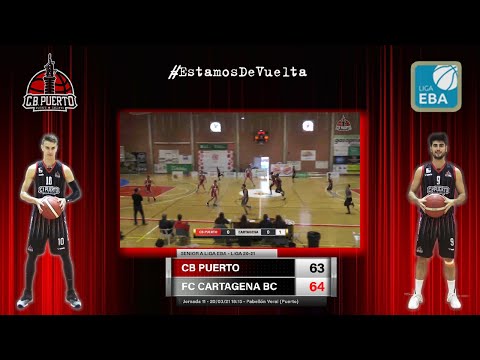 Videoresumen Senior A Cb Puerto Sagunto - FC Cartagena (LIGA EBA 20-21)