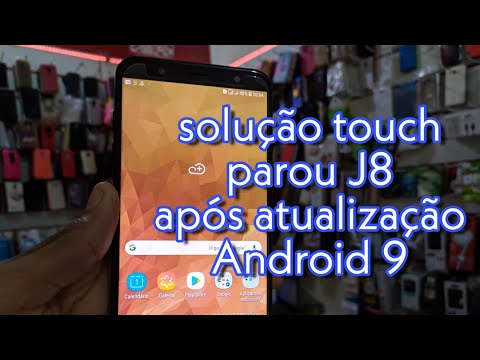 Solução para Touchscreen travado J8 após atualizar para Android 9
