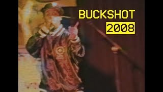 Buck Shot controls the crowd at Duck Down vs. Stones Throw sound clash