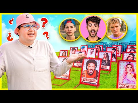 WE PLAYED GUESS WHO GIANT WITH FEDE VIGEVANI *YOUTUBERS, TIKTOKERS AND STREAMERS*