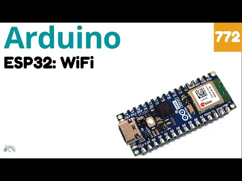Connessione WiFi con Arduino Nano ESP32 - Video 772