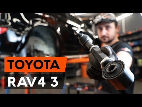 How to change rear suspension arm / rear control arm on TOYOTA RAV 4 3 (XA30) [TUTORIAL AUTODOC]
