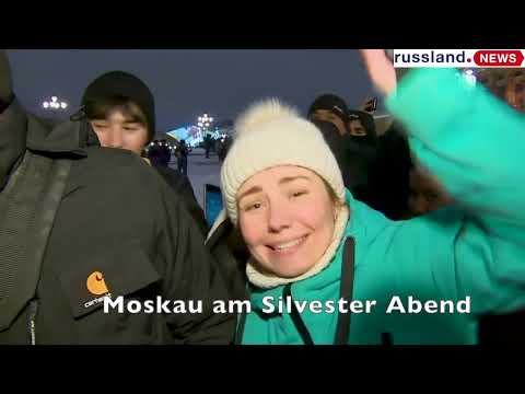 Moskau am Silvester Abend
