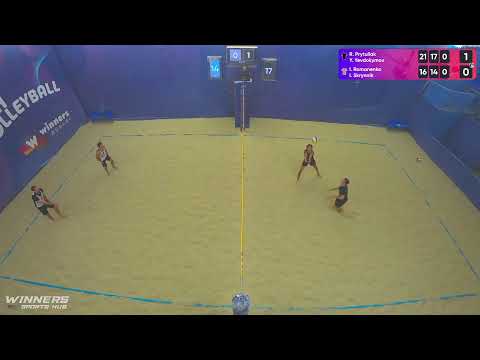 07:35 R. Prytuliak / Y. Yevdokymov - I. Romanenko / I. Skrynnik 21.10.2022 | Winners Beach Volleybal