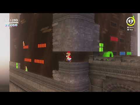 Roulette Tower: Climbed ~ Ruined Kingdom ~ Super Mario Odyssey ~ No Commentary 1bo