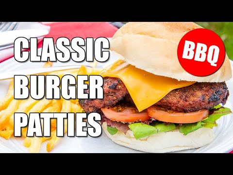 Homemade Mince Beef Burger Recipe - Ground Beef Patties for the BBQ #Ad