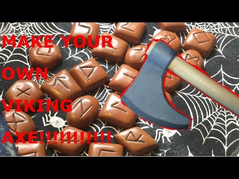 DIY Viking AXE! (EVA foam props)