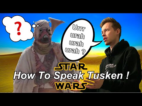 How To Speak Tusken ! - (REALLY HARD) | JacTesson