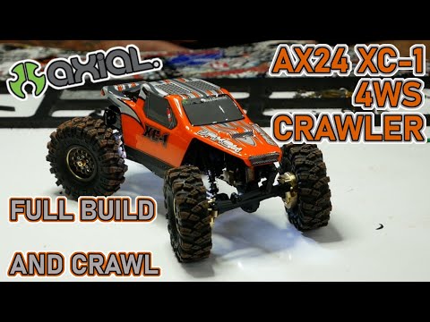 AXIAL AX24 XC-1 4WS RTR MICRO RC: BRASS AND FREE MODS: FULL BUILD