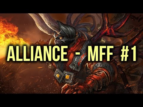 Alliance vs MFF (Monkey Freedom Fighters) Dota 2 Champions League Game 1