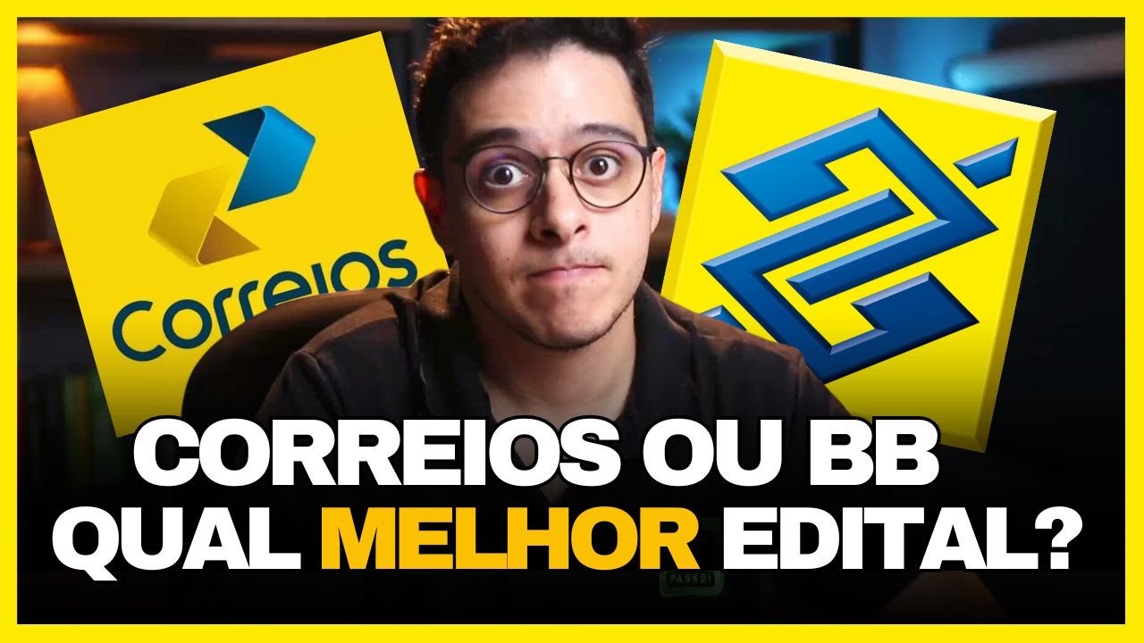 CORREIOS OU BANCO DO BRASIL l QUAL MELHOR CONCURSO DE NÍVEL MÉDIO DE 2024