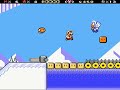 SMW Custom Level Unsafe Snowy Berg