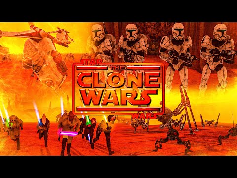 Star Wars the Clone Wars - Republic Invasion of Geonosis! (Cinematic) | Men of War Assault Squad 2