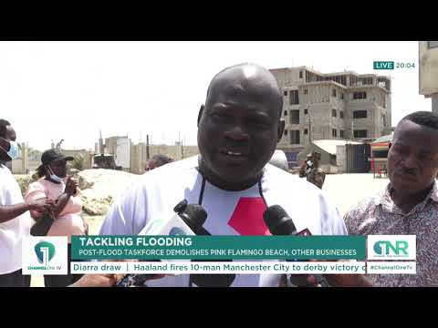 Laboma Demolition: Authorities Clear Structures From Kpeshie Lagoon Buffer Zone