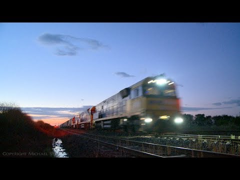 5PM5 Pacific National Freight Train - PoathTV Australian Railways