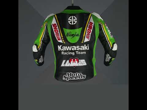WANTKEY x LAVALAVA レザー HEXA GAHGA Kawasaki Moto Jacket – WSBK Leather Motorcycle Gear | Shop