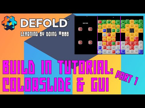 [008] Learning The 2D DEFOLD Game Engine - Tutorial 04: Colorslide - Part 1 [Proxies, GUI]