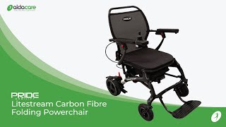 Pride Litestream Folding Carbon Fibre Power Wheelchair | Product Spotlight