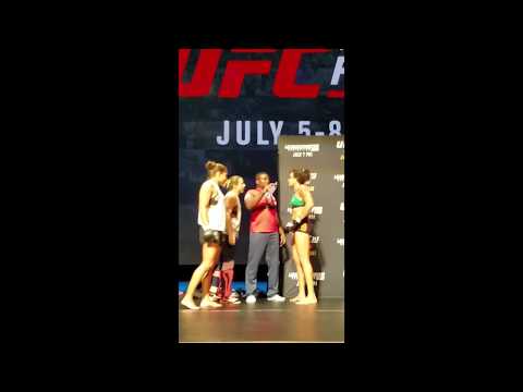 UFC 213 OPEN WORKOUTS - AMANDA NUNES @ MMAFIGHTPASS.COM