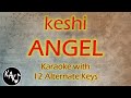 ANGEL Karaoke - keshi Instrumental Lower Higher Female Original Key