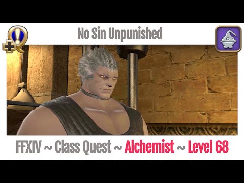 FFXIV Alchemist Class Quest Level 68 ~ Stormblood ~ No Sin Unpunished