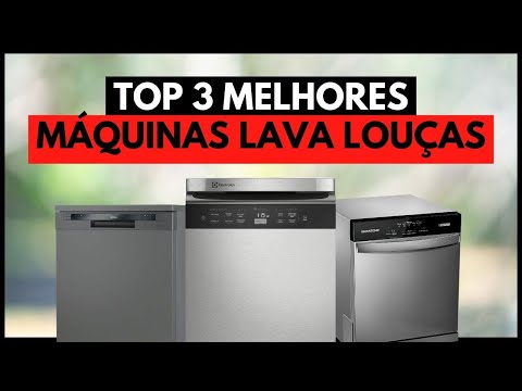 🏆 TOP 3 MELHORES LAVA LOUÇAS - Melhores Máquinas Lava Louças Para Comprar Em 2024 🏆