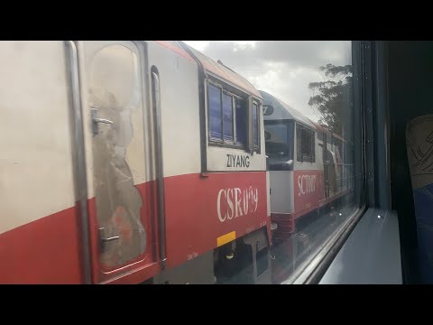 Passing 1PM9 With CSR001 CSR008 CSR009 SCT007 CSR018 At Berrybank Loop On The Overland (15/12/22)