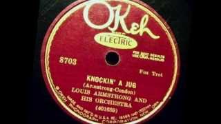 Louis Armstrong And His Orchestra - Knockin' A Jug  - 1929.