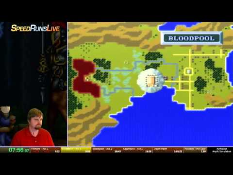 ActRaiser - Simulation any% - 1:05:11