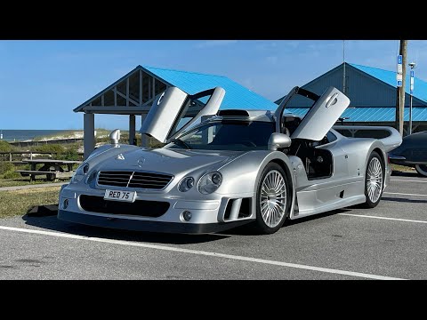 1999 MERCEDES BENZ CLK GTR START UP!  07/25 WORLDWIDE
