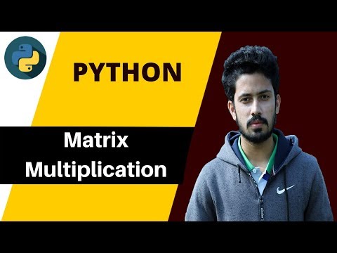 39 Matrix In Python Matrix Multiplication In Python Python Bangla Tutorial For Beginners