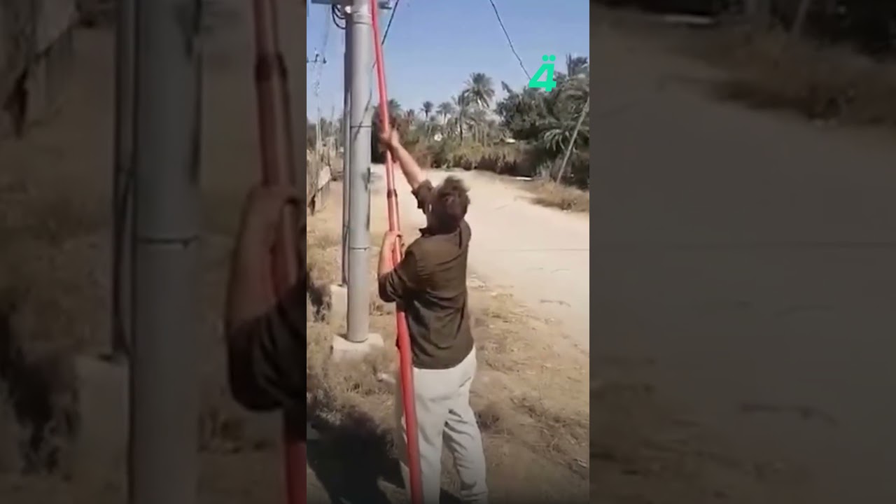 فيديو | بسبب تأخر دفع الفواتير.. موظف كهرباء يقطع التيار عن المشخاب في النجف الأشرف