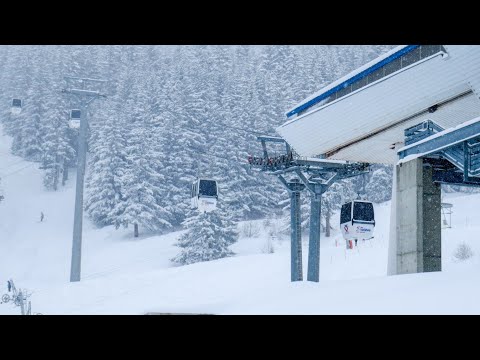 Rhodos - Eine von den wenigen Gondelbahnen von VonRoll in Frankreich.