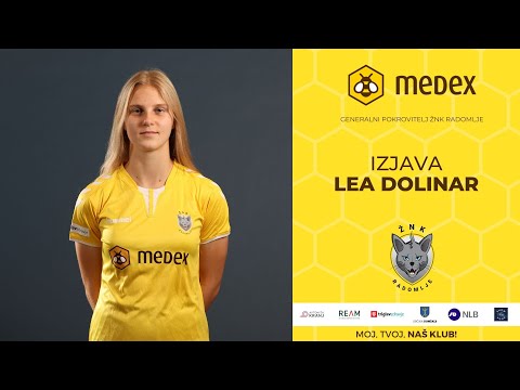 Lea Dolinar, vezistka ŽNK Radomlje Medex, po tekmi z Olimpijo