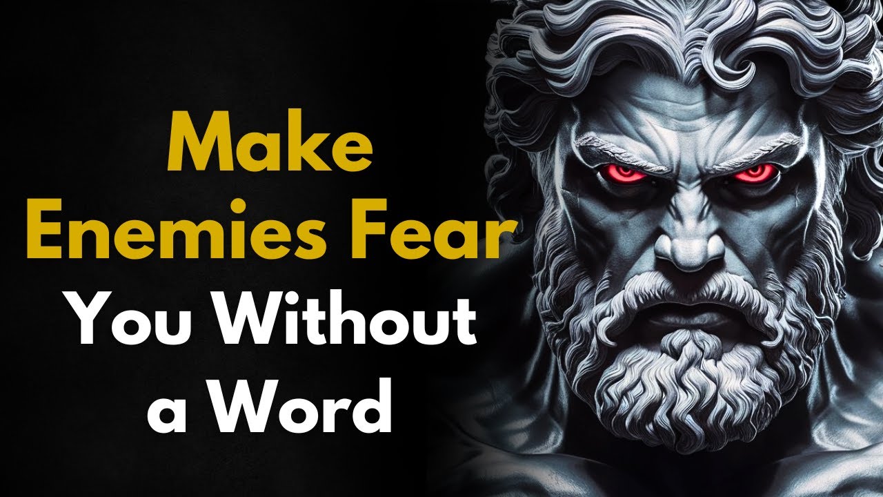 How to Make Your ENEMIES Fear You Without Saying a Word! | Stoic Philosophy