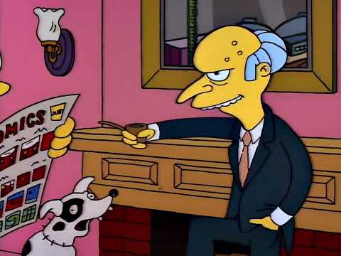 Marge Paints Mr. Burns