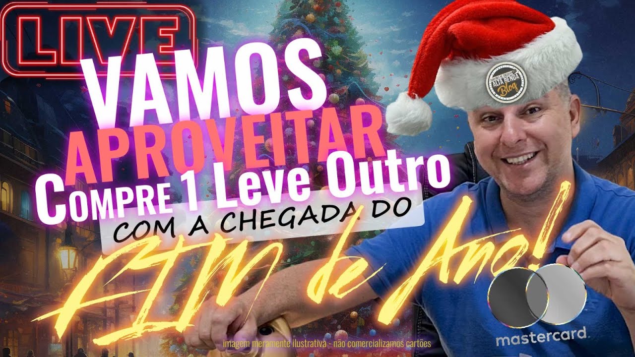 💳LIVE: VAMOS APRENDER USAR OS BENEFÍCIOS DO MASTERCARD SURPREENDA HOJE NA LIVE! COMPRE 1 GANHE 2.