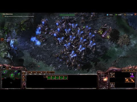 StarCraft: Mass Recall V7.0 Zerg Campaign Mission 9 - The Invasion of Aiur