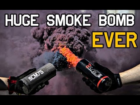 CM75 - THE BIGGEST SMOKE BOMB EVER