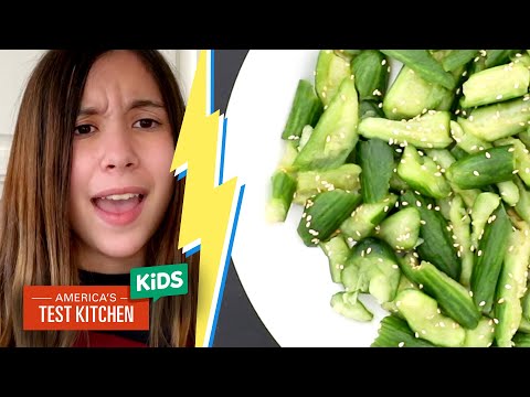 How to Make Smashed Cucumber Salad | Wicked Good