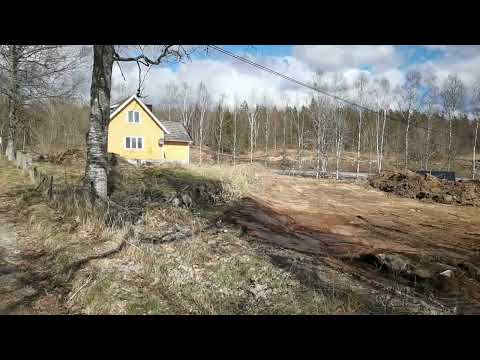 ÖDEHUSEN vid nya VÄGBYGGET - Bäckasjögärde - 2023-04-12 - BACKARYD - Riksväg 27 - BLEKINGE