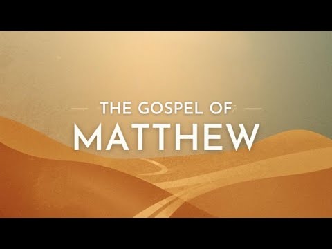 Matthew Series: Lesson #10 - Matthew 11:1-6,16-24