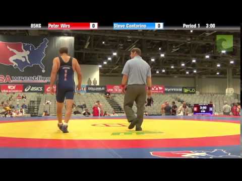 E Division 85KG - Peter Wirs vs. Steve Contarino