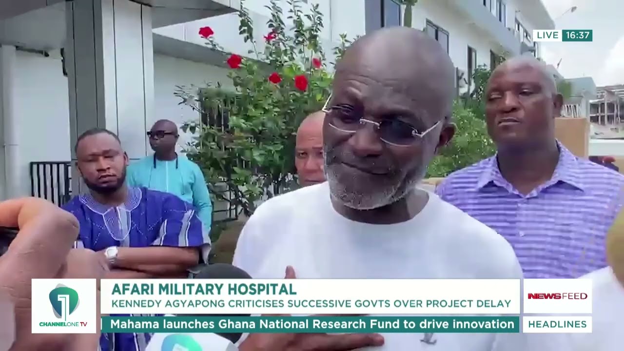 Kennedy Agyapong Slams Delay in Afari Military Hospital Project