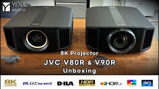 JVC V80R & V90R (NZ8 & NZ9) 8K Projector Unboxing