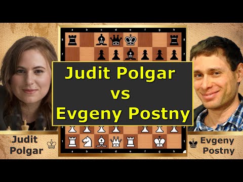 POLGAR vs POSTNY – Legendary Ruy Lopez Battle! ♟⚡🔥 #juditpolgar #postny #chess